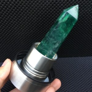 Crystal Drink Bottle - Green Aventurine